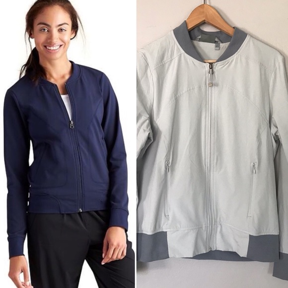 athleta bomber jacket